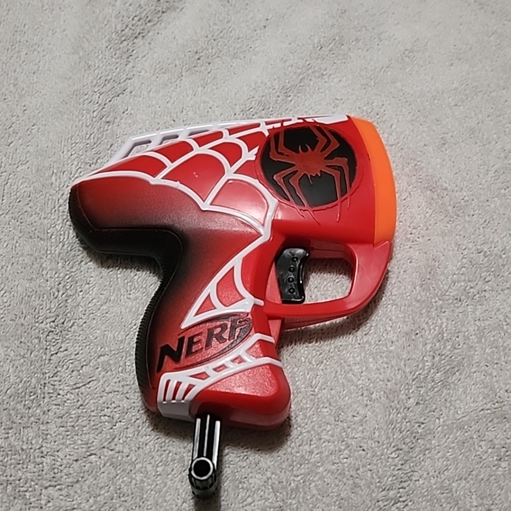 NERF Spider-Man: Across The Spider-Verse Miles Morales MicroShots Dart Blaster